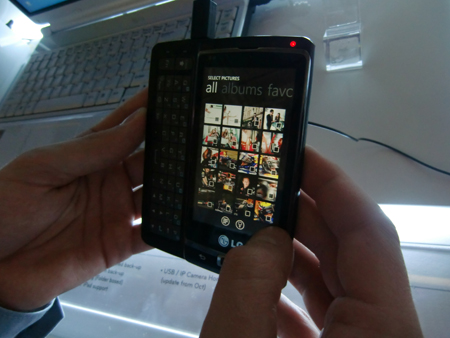 LG GW910 Panther auf der IFA
