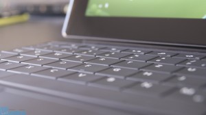 Gut zu sehen: Der Tastenhub