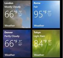 wetter live tile
