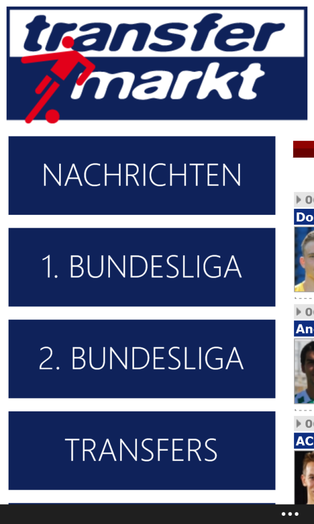 Galerie: Transfermarkt