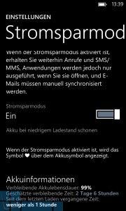 Nokia Lumia 920 Akku