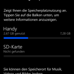 Windows Phone 8 Nokia Lumia 625 Screenshot Handyspeicher