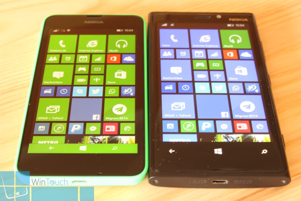 Nokia Lumia 630 Vergleich