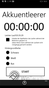 Akkulaufzeit