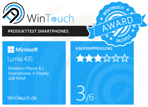 Lumia435-award