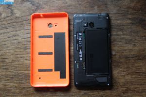 Lumia 640 Back Open